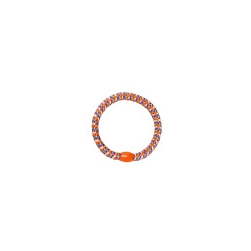 Armband haarelastiekje nr40 oranje print