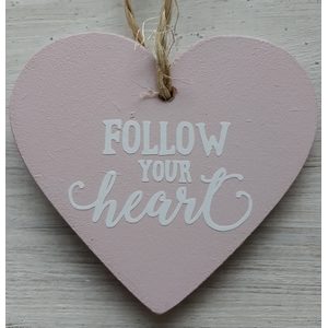 Hart follow your heart roze