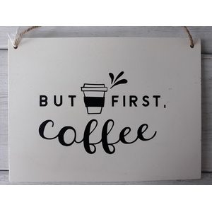 Kaart but first coffee - Afbeelding 2