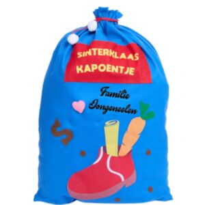Sinterklaas zak blauw