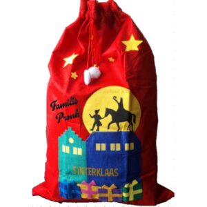 Sint zak rood