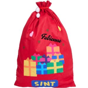 Sinterklaas zak rood kado