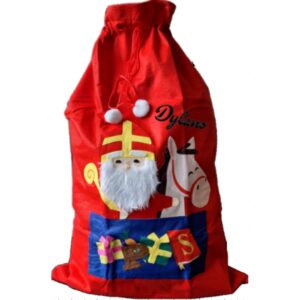 Sinterklaas zak rood paard