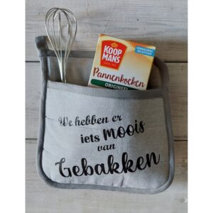 Pannenlap iets moois gebakken grijs