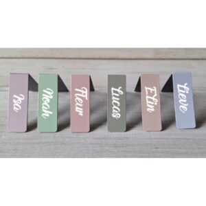 Boekenlegger magnetisch met naam